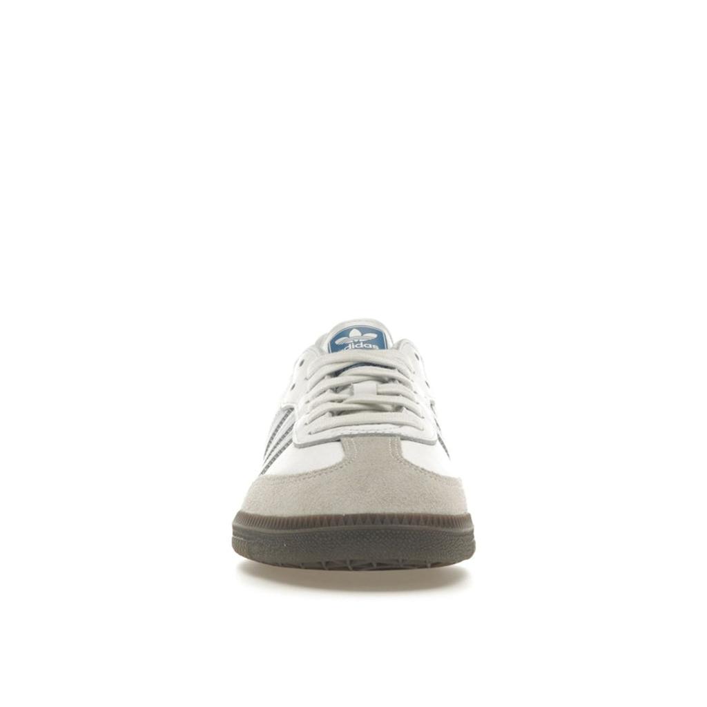 Adidas Кроссовки унисекс Samba OG White Halo Blue Core-White Gum-5 ID2055