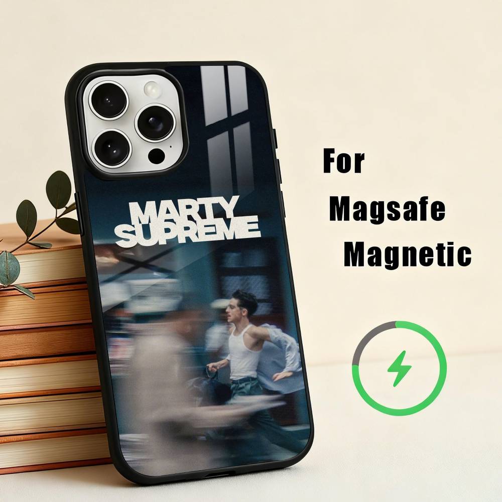 Спортивные Фильмы M-Marty-Y S-Supreme-E Чехол Для Телефона Для iPhone17,16,15,14,13,12,11 Plus,Для Магнитной Беспроводной Зарядки Обложка