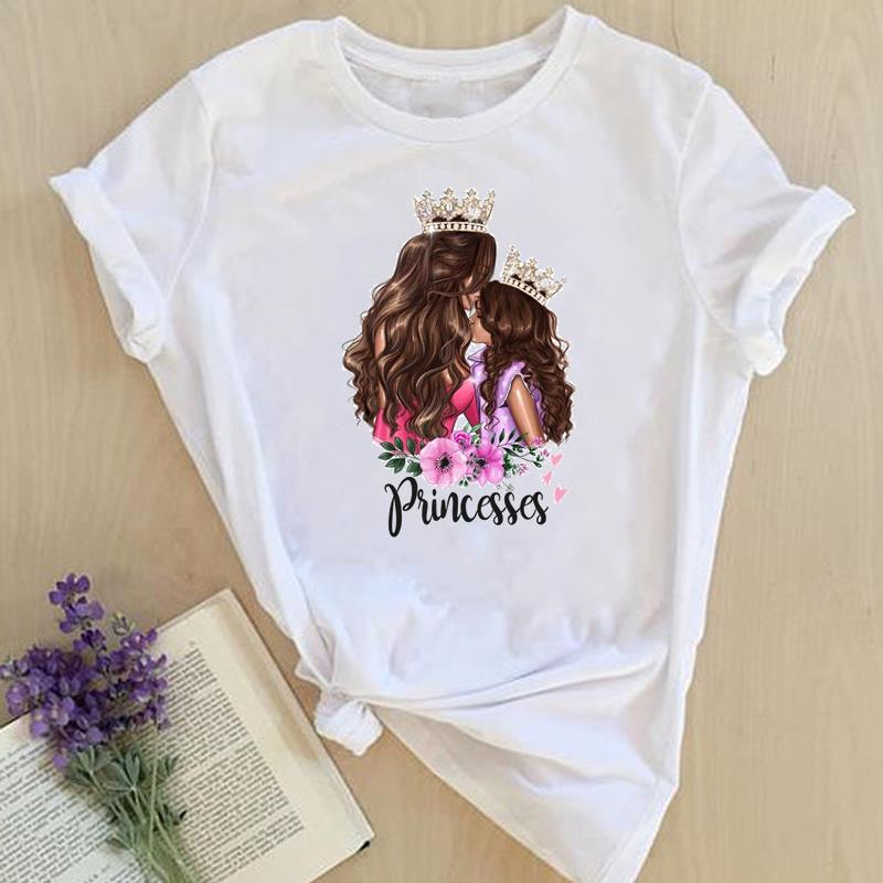 Футболка с принтом, женская одежда, акварель, любовь, мама, тренд, мама, 90-е годы, милая летняя женская футболка, повседневная женская футболка с коротким рукавом, модная футболка с рисунком