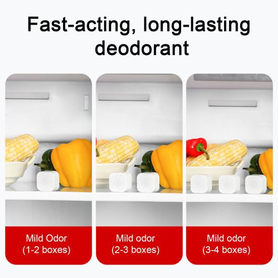 12 шт., дезодоратор для холодильника, клей, активированный уголь, кухонный шкаф, кладовая, холодильник, морозильник, устранитель запахов, поглотитель, коробка