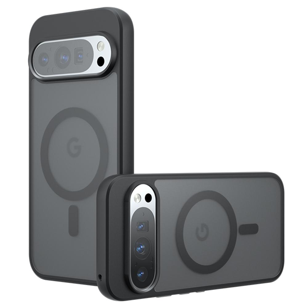 Для Google Pixel 9 Pro/Pixel 9 Чехол Совместимый с MagSafe ТПУ+ПК Матовый Чехол для телефона