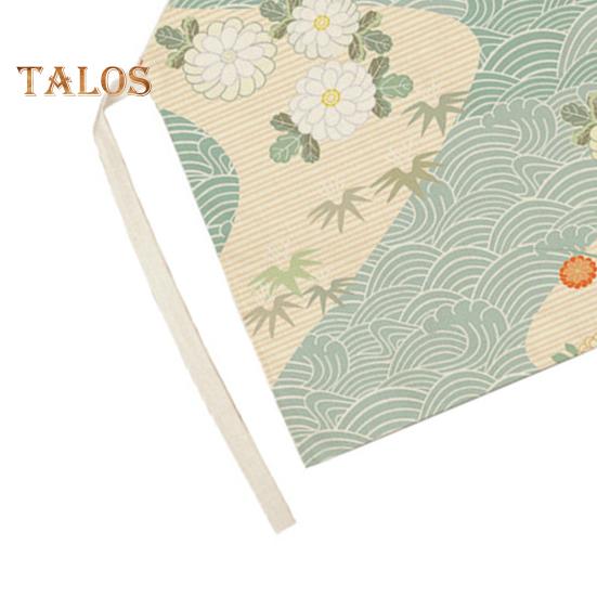 Нагрудник для приготовления пищи, дышащий пятновыводитель, лен, нежный декоративный длинный нагрудник с рисунком кошек из мультфильма, длинный нагрудник для приготовления пищи для барбекю