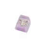 DIY Resin Mechanical Keypad Keycap Butterfly Cartoon Pattern Height Translucent Keycap for Mechanical Keypad Accessories