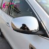 ABS Chrome Car Rear View Rearview Side Glasses Mirror Cover Trim Fit for Renault Kadjar 2016 2017 2018 