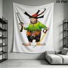Ruber Hotzenplotz Wall Tapestry Aesthetic Wall Hanging Printed Fabric Blanket Decorative Tapestries for Bedroom Living Room Home Decor