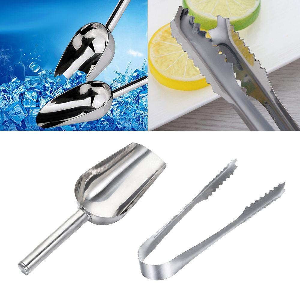 Kitchen Tools Candy Buffet Bar Accessories Grain Shovel Ice Shovel Stainless Steel Ice Scraper