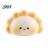 Dumpling Shape Stress Reliever Pinching Toy, Relief Soft Elastic Fidget Kids Toy Portable Mini Ball, for Anxiety And Irritability Release TPR Ball