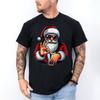 Funny Six Seven 6 7 Meme Santa Face 67 Christmas Santa Claus Xmas Unisex T-Shirt