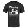 Bowling Is Right Up My Alley T-shirt Funny Bowl Bowler Shirt