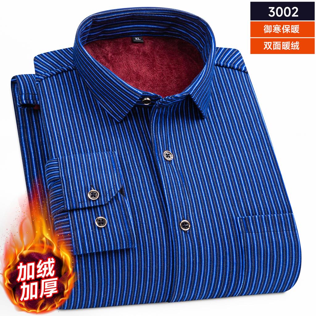 Мужские двухсторонние флисовые рубашки с длинным рукавом в клетку, более плотные, зимние, повседневные, теплые, трендовые, холодостойкие, удобные рубашки для мужчин