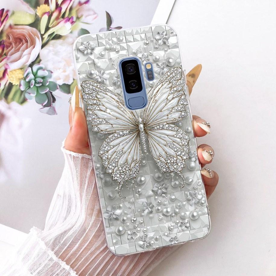 For Samsung Galaxy S9 S9+ Case SM-G960F SM-G965F Cover Fashion Dragon Lion Cartoon Soft Silicone Bumper on Samsung S9 Plus Shell