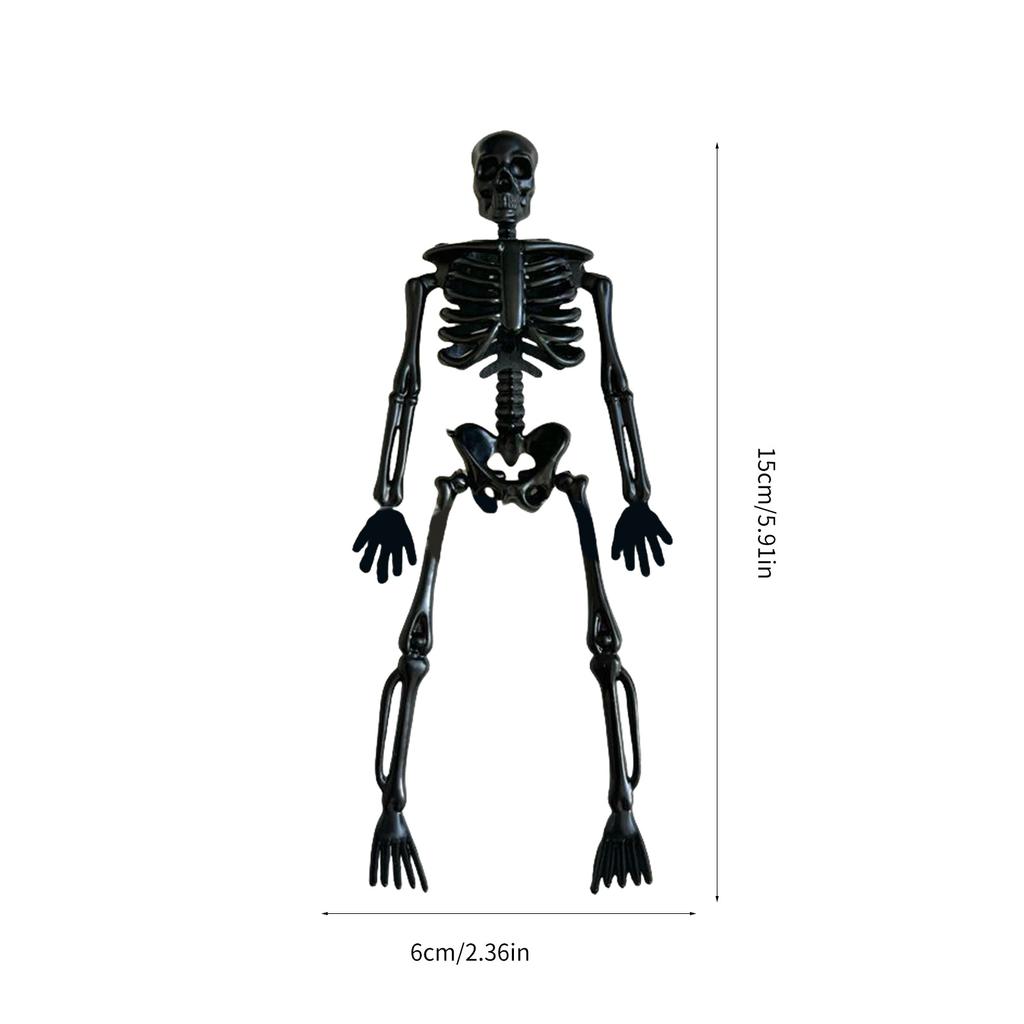 Уникальный набор фигурок скелетов на Хэллоуин, скульптура скелета на Хэллоуин, украшение для дома с привидениями и вечеринки