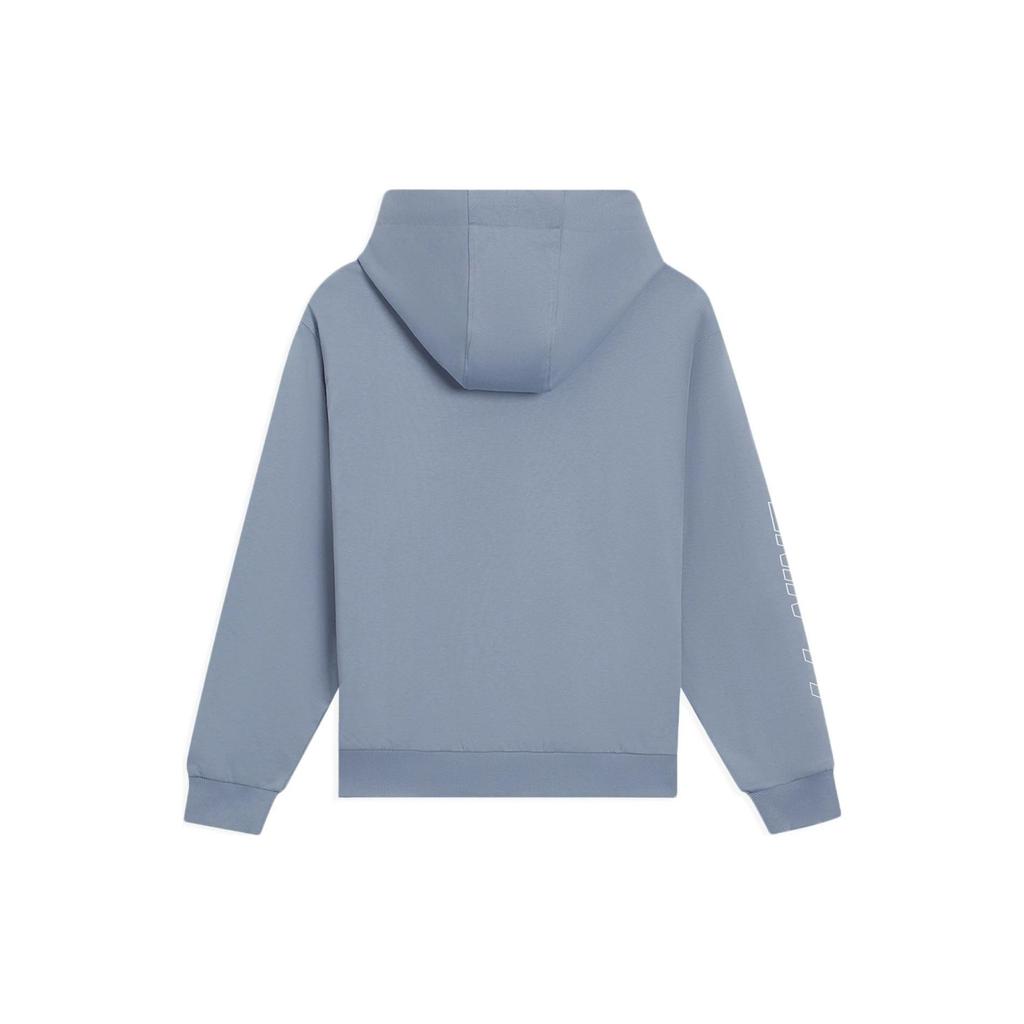 Li-Ning Толстовка с буквенным принтом Sports Trend Series, топы унисекс, синий AWDS921-2