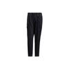 Side Logo Knit Joggers Men Bottoms Black HE5141