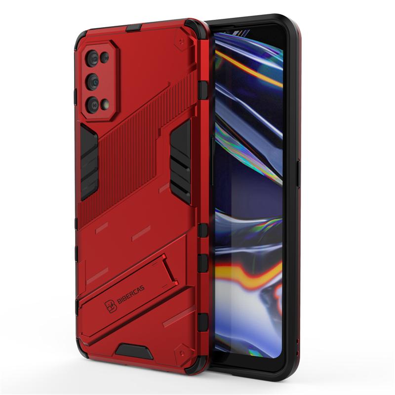 Phone Holder Case For Oppo Realme 7 Pro Case Hard Armor Full Cover For Oppo Realme 7 Pro Case For Realme 7 8 Pro GTNeo GT Master