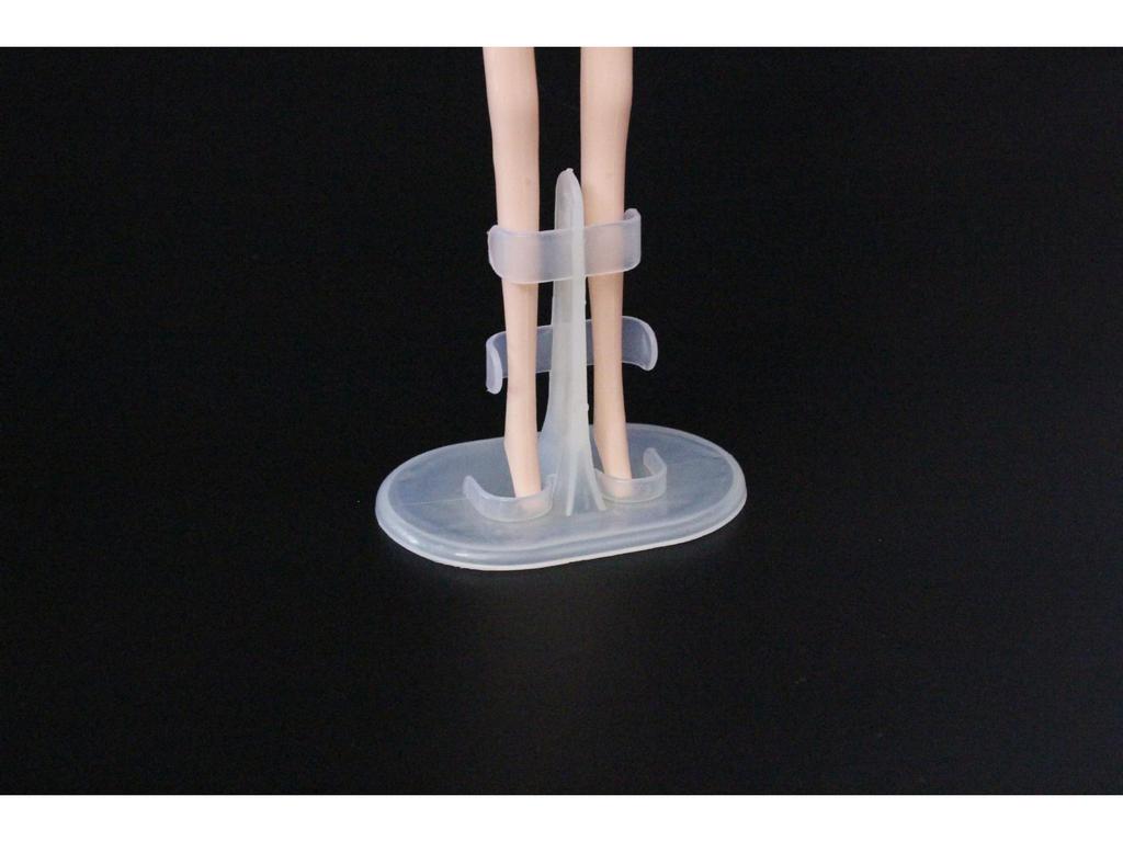 Прозрачная подставка 30 см для аксессуаров куклы Барби