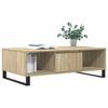 VidaXL Coffee Table Sonoma Oak 104x60x35 Cm Engineered Wood 827095
