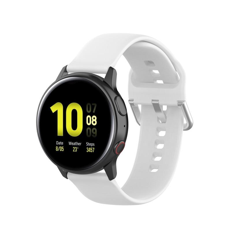 Silicone Sports Strap, Suitable for Samsung Galaxy Watch Active 2 Active 3 Gear S2 Strap Bracelet, Suitable for Huami Amazfit Bip