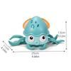 Light&Music Dancing Squid Toy Flat Ground Escape Educational Electric Dancing Octopus Catch Up Simulation Squid Interactive Toy