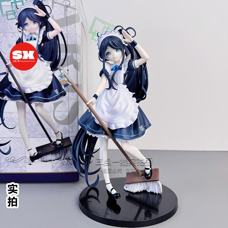 Bluearchive Алиса Фигурка Действия Сделанная Вручную Анимация Maid Квадратный Элемент Милая Красивая Девушка Модель Подарки Игрушки