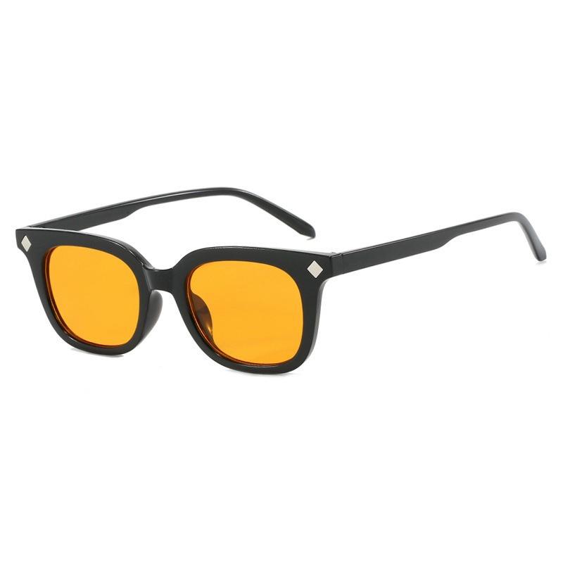 Vintage Trend Classic Square Sunglasses Women Men Retro Fashion Luxury Sun Glasses Daily Camping Driving Glasses