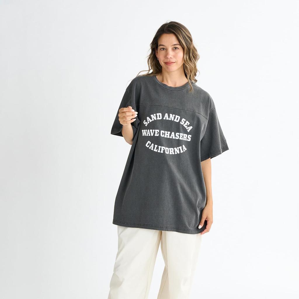 Графическая футболка оверсайз в стиле колледжа Roxy