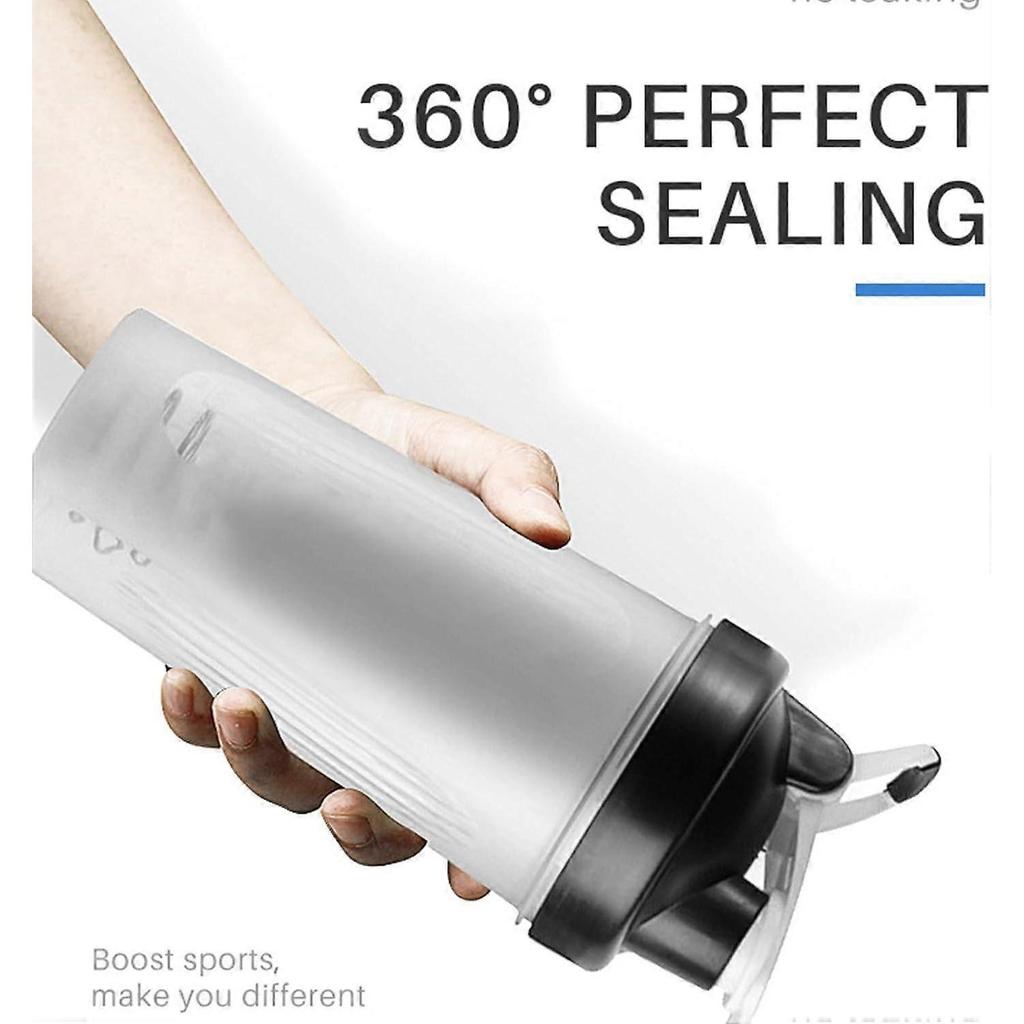 Portable Shake Cup Protein Powder Mixer for Fitness - BPA-Free Sports Bottle for Smooth Supplement Blending