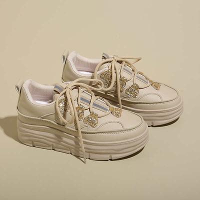 Модные женские ботинки хаки на резиновой подошве, осенние, теннисные кроссовки на низкой подошве, обувь, белые, спортивные запатильи, специальные предложения для отдыха