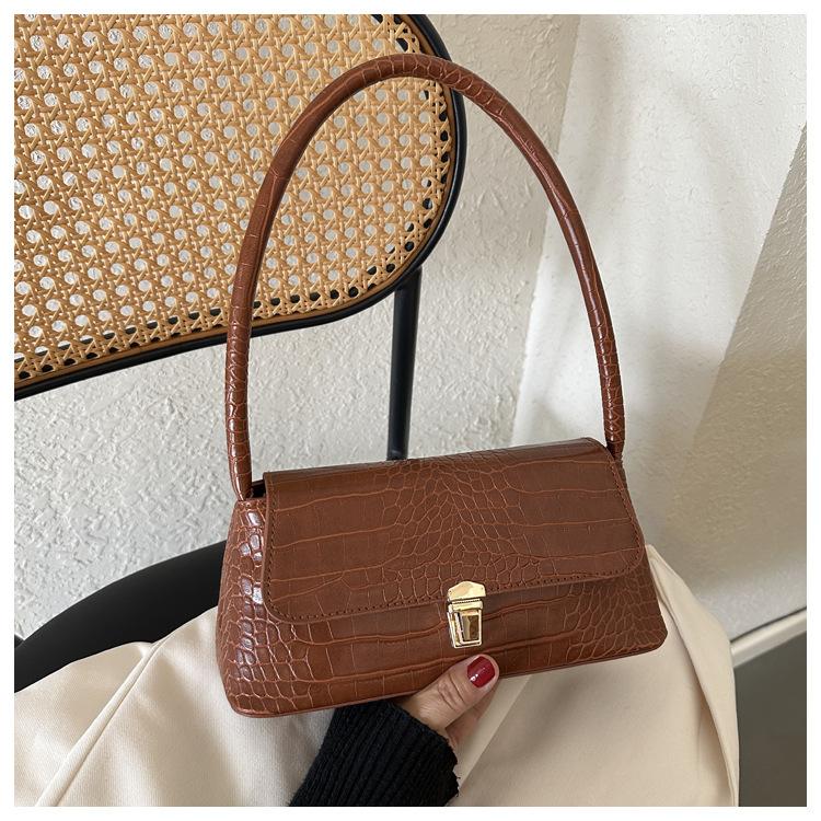 Осенняя ретро маленькая сумка 2024 года, новая модная сумка-мессенджер для женщин, простая сумка через плечо в иностранном стиле