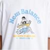 New Balance Футболка Lqj Nbnee21643 10 Uni Nb Boy Surfing с коротким рукавом Tee Se