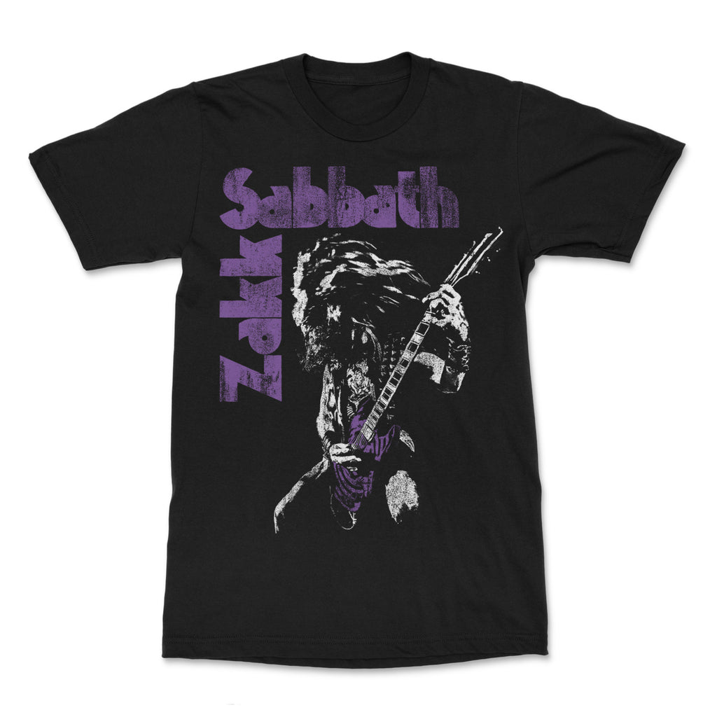 Футболка с графическим принтом группы Zakk Sabbath, хлопковая, унисекс, летняя, с коротким рукавом, модный бренд, повседневная, винтажная, ретро