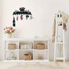 1 шт. Металлический крючок для ключей в виде собаки Настенное крепление Креативная вешалка для ключей Органайзер для хранения Для подарка на Хэллоуин Рождество Новый год