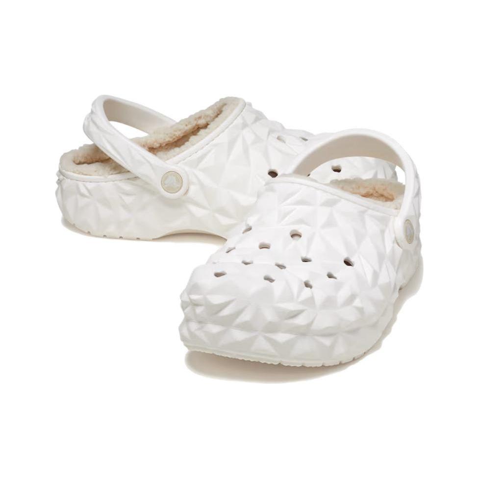 Crocs Клоги с круглым носком, легкие, бесшумные, унисекс, белые 210069-100