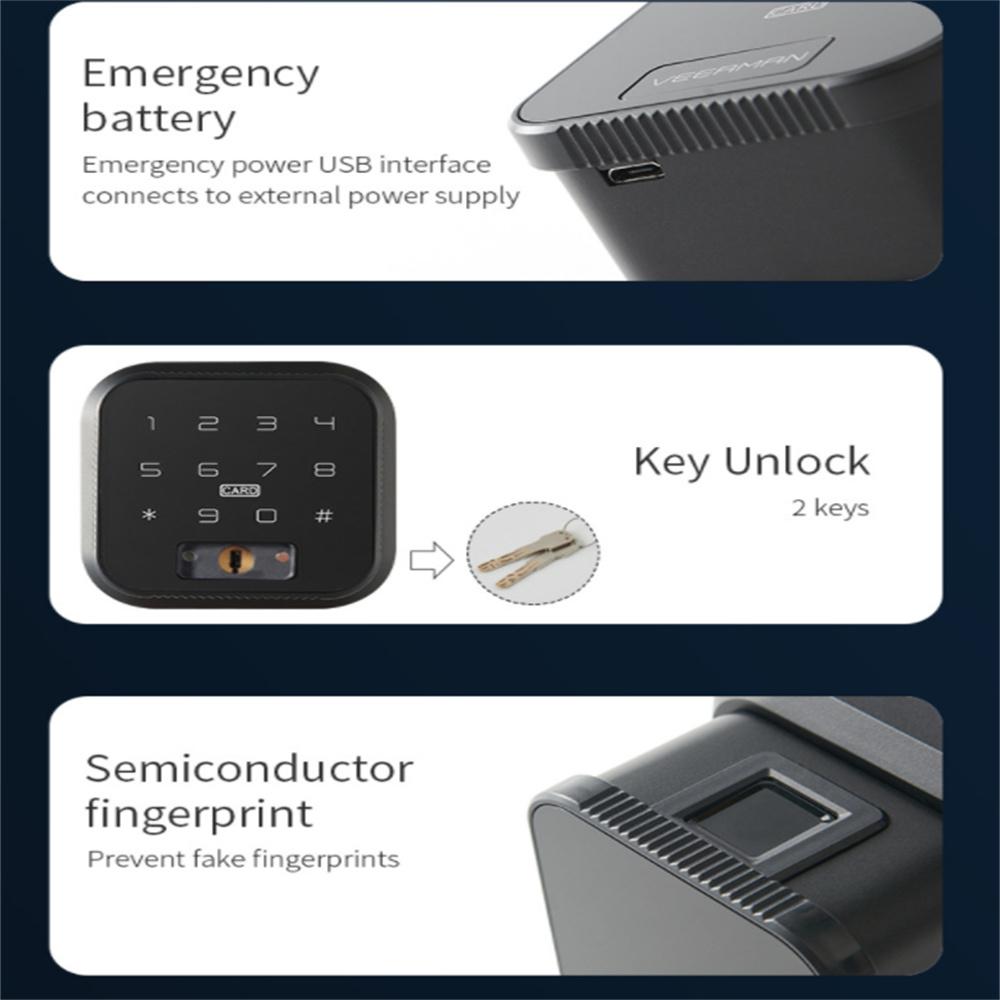 НОВЫЙ Умный Электронный Дверной Замок с Wi-Fi, Отпечаток Пальца, Пароль, IC-карта, Ключ, Разблокировка через Приложение