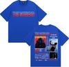 Rapper The Weeknd Abel Makkonen Album Tour 2025 Graphic T-shirts Men's Clothing Y2k Fashion Hip Hop Breathable Oversized T Shirt