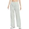 Свободные повседневные вышитые трикотажные спортивные брюки с высокой посадкой Женский низ Светло-серый FV7656-034