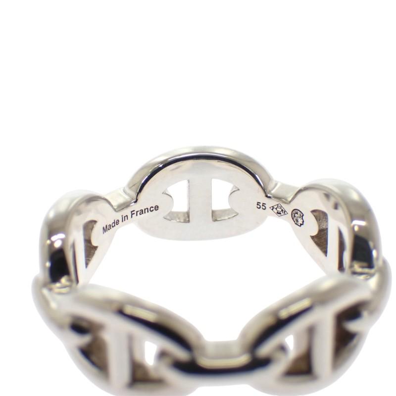 HERMES H109507B #15(JP Size) ring Silver925 Women