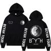 Худи с мерчем рэпера Damso, тур Beyah 2026, унисекс, хип-хоп, пуловер с длинным рукавом, свободный, повседневная мода