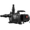 Shallow Well Jet Pump, 800W, 230V 3300 L/H Maximum Flow Rate, PP Garden Well Jet Pump with 8 m Suction Height, Thermal Protection, European Voltage