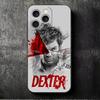 Мягкий чехол для телефона Dexter Morgan TV для iPhone 16 16E 17 Air 15 Pro Max 14 Plus 13 Mini 11 12 7 Черный чехол Задняя крышка