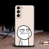 Смешной чехол из силикона со средним пальцем для Samsung Galaxy S23 Ultra S24 5G S21 S20 FE Чехол для Galaxy S22 s23 S24 S10 Plus Чехлы
