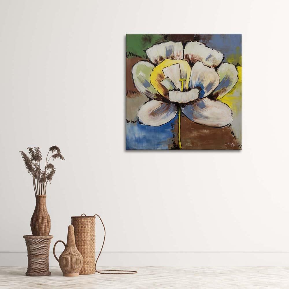 Canvas print, Colourful flower