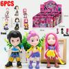 2025 KPop Demon Hunters Blind Box Vinyl Figure Toy Rumi Mira Zoey Tiger Character Doll Christmas Gift Collection Ornament