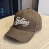Cotton Baseball Cap With Embroidery And Curved Brim For Daily Wear And Outdoor Use
