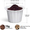 100 шт. Одноразовые кофейные фильтры K-Cup для кофеварки Keurig на одну порцию, Универсальная посадка, Совместимы со всеми многоразовыми капсулами K-Cup, Аксессуары для фильтров