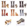 3D Animal Paw Socks Novelty Cute Leg Feet Sock Knee-High Funny Pattern Unisex Adult Women Men Girls Teen Kids Adult Couple Xmas Gifts Dress Crew Socks