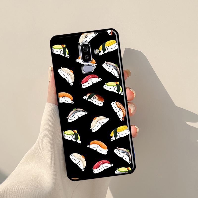 Еда Суши Для Samsung J3 J5 J7 J510 J310 J330 J710 J730 J1 A3 A5 2016 2017 J4 J6 Plus J8 2018 Чехол
