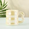 Creative Light Luxury Pearlescent Glaze Boys And Girls High Value Cup Couple Afternoon Tea Souvenir Coffee Cup
