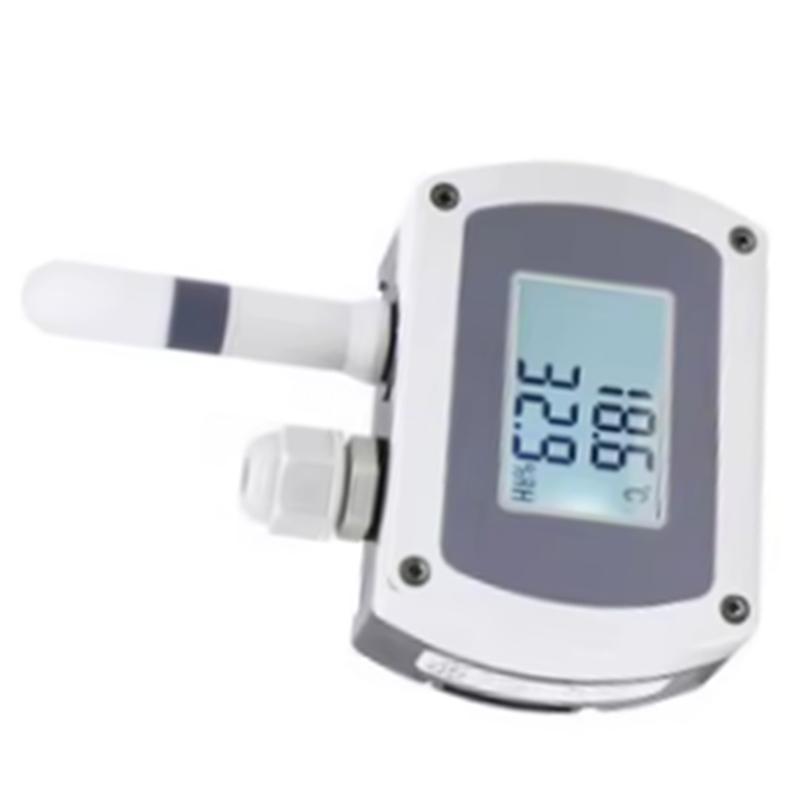 A25F-RS485 Modbus Датчик-передатчик температуры и влажности Настенный с дисплеем Монтаж на DIN-рейку