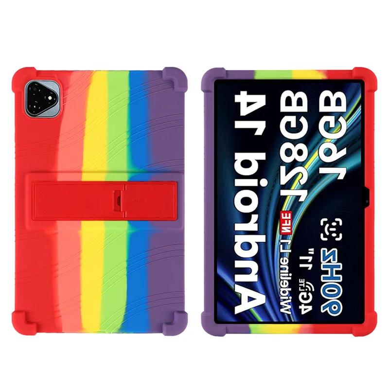 Мягкий силиконовый чехол для Funda для Alldocube iPlay 60 Pro (2024) Чехол для планшетного ПК 10,95" с подставкой и 4 противоударными подушками безопасности